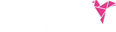 Wordmark, reversed